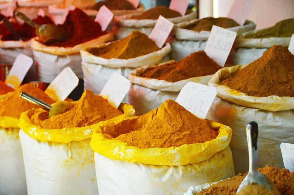 How to buy turmeric - sacks of spices for sale
