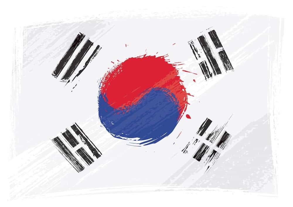 flag of south korea mental health helpline
