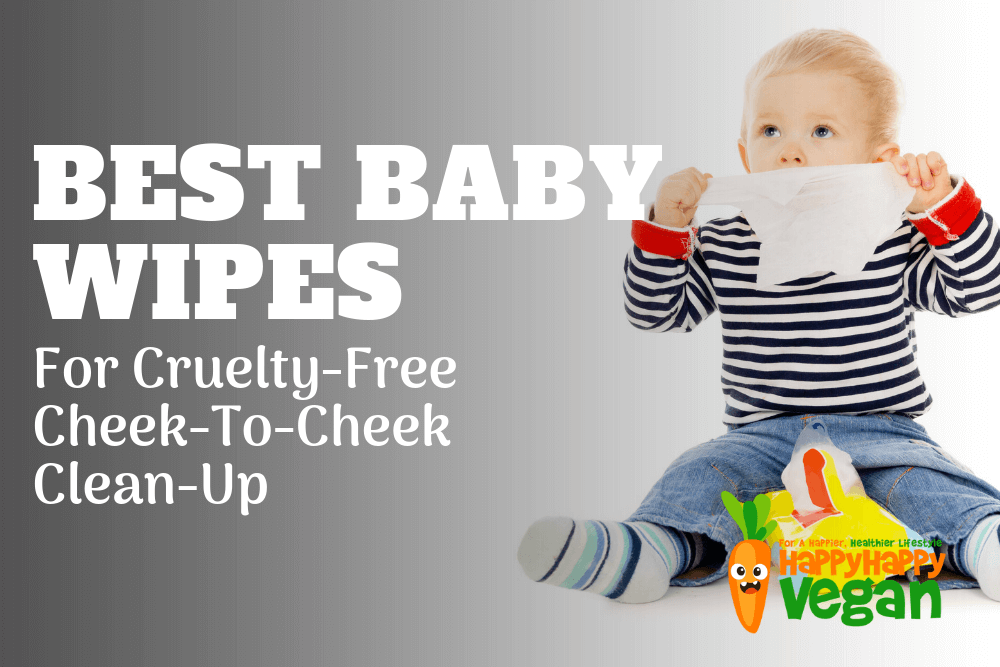 best baby wipes image featuring baby boy with a wet wipe on his face