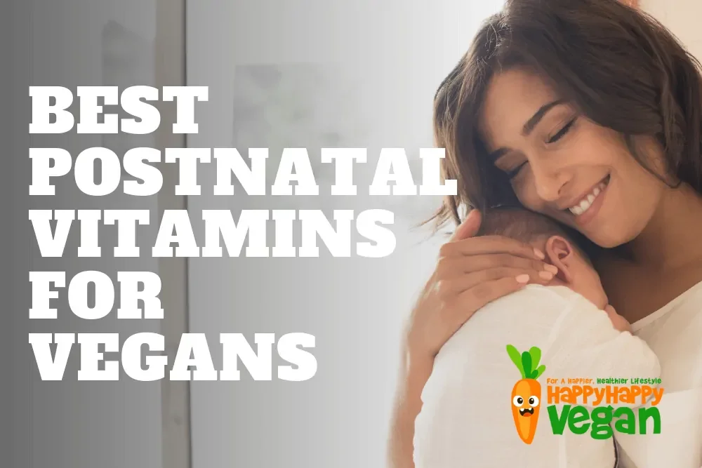best postnatal vitamins featured image with woman holding baby