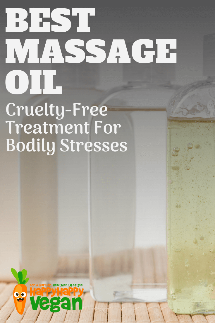 best vegan massage oil pinterest image