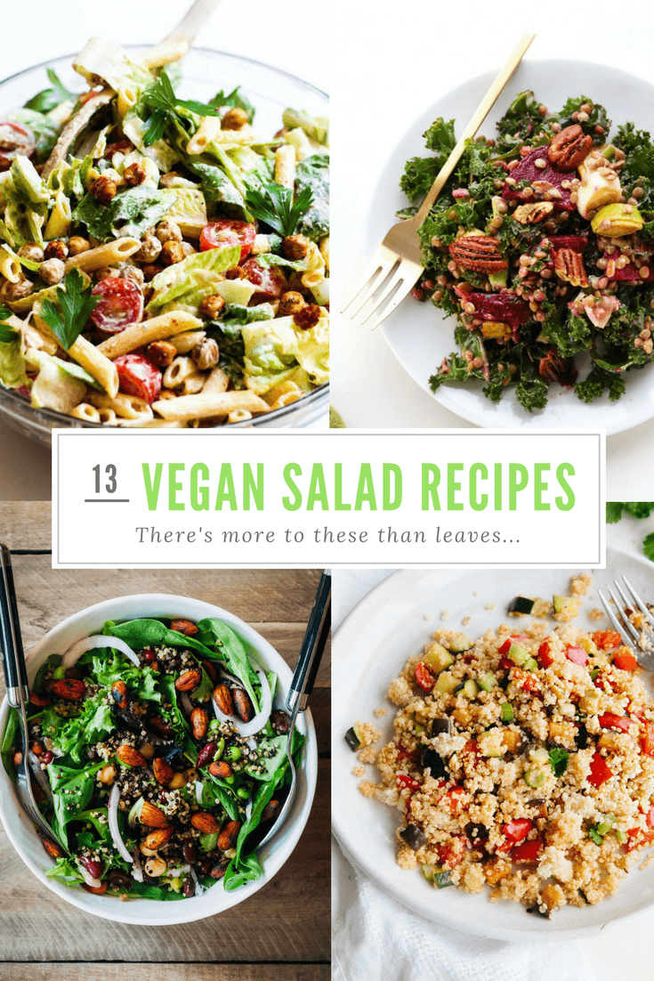 13 Vegan Salads: Recipes To Brighten Your Day With