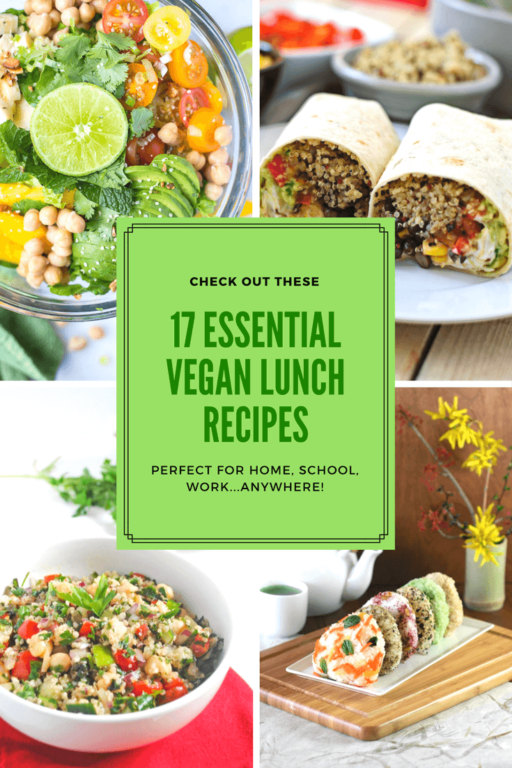 17 Essential Vegan Lunch Recipes For Work Or School