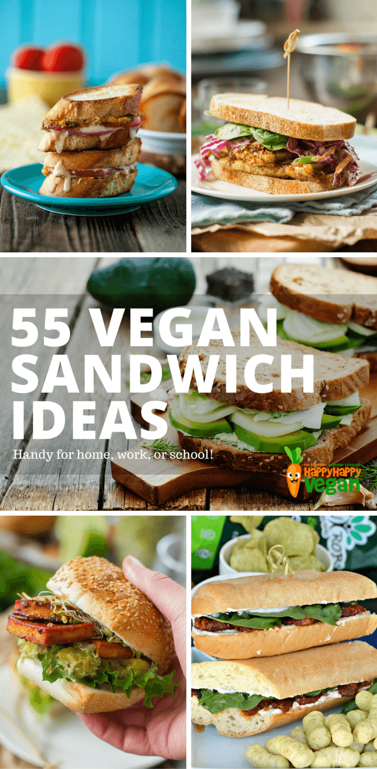 Vegan Sandwiches: Ideas For School, Work, Or Home